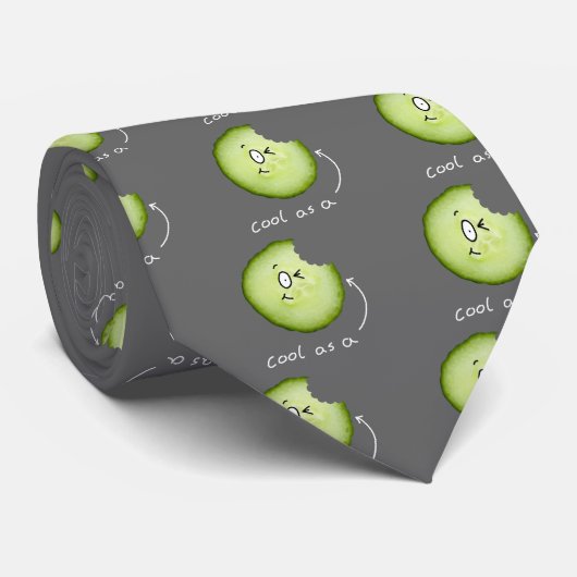 cool als Gurken-Krawatte Krawatte (Gerollt)