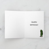 Cool als Gurken zum Geburtstag Karte (Innenseite)