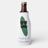 Cool als Gurkenflasche Cooler Flaschenkühler (Flaschenvorderseite)