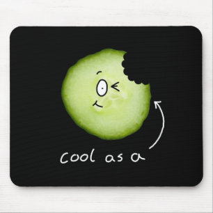 cool als Gurkenmäusematte Mousepad