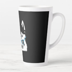 Cool als Huskyhund Milchtasse