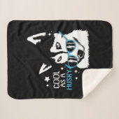 Cool als Huskyhund Sherpadecke (Vorderseite (Horizontal))