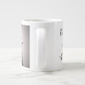 Cool als Katze Jumbo-Tasse (Rückseite)