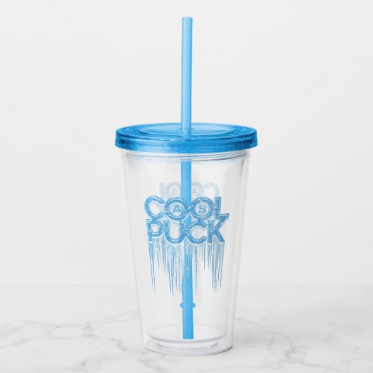 Cool als Puck Acrylic Tumbler Acryltrinkbecher (Vorderseite)