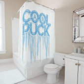 Cool als Puck Duschvorhang (Beispiel)