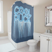 Cool als Puck-Duschvorhang Duschvorhang (Beispiel)