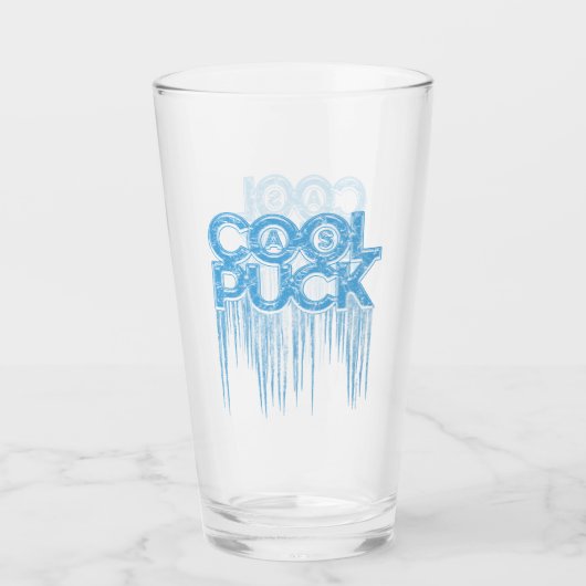 Cool als Puck Glas (Vorderseite)
