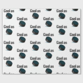 Cool als Puck Hockey Geschenkpapier (Flach)