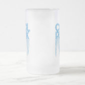 Cool als Puck Mattiert Glass Beer Tasse (Mittel)