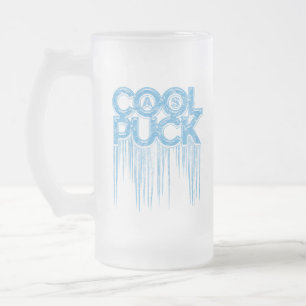 Cool als Puck Mattiert Glass Beer Tasse