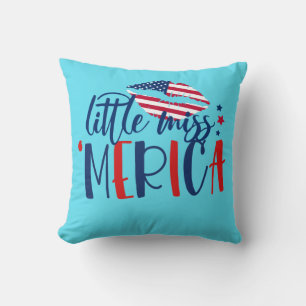 Cool America Red White Blue USA Kissen