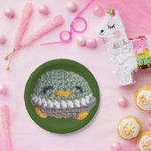 Cool Amigurumi Duck!!! Pappteller (Party)