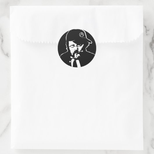 Cool Anarcho Proudhon Sticker (Tasche)