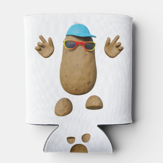 Cool And Cute Spud Potato Dosenkühler (Rückseite)