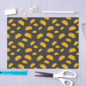 Cool and fun yummy taco pattern seidenpapier (Handwerk)