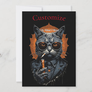 Cool Angesagter Cat Thunder_Cove Einladung