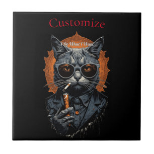 Cool Angesagter Cat Thunder_Cove Fliese