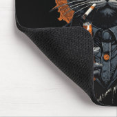Cool Angesagter Cat Thunder_Cove Mousepad (Ecke)