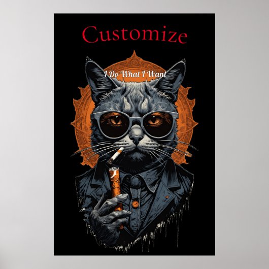 Cool Angesagter Cat Thunder_Cove Poster (Vorne)