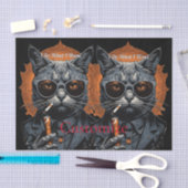 Cool Angesagter Cat Thunder_Cove Seidenpapier (Handwerk)