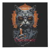 Cool Angesagter Cat Thunder_Cove Würfel (Vorderseite)