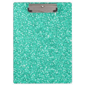 Cool angesagter, lebendiger Neon-Imitat Glitzer Klemmbrett (Vorderseite)