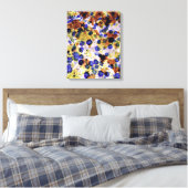 Cool angesagtes Abstraktes modernes Design Leinwanddruck (Insitu (Schlafzimmer))