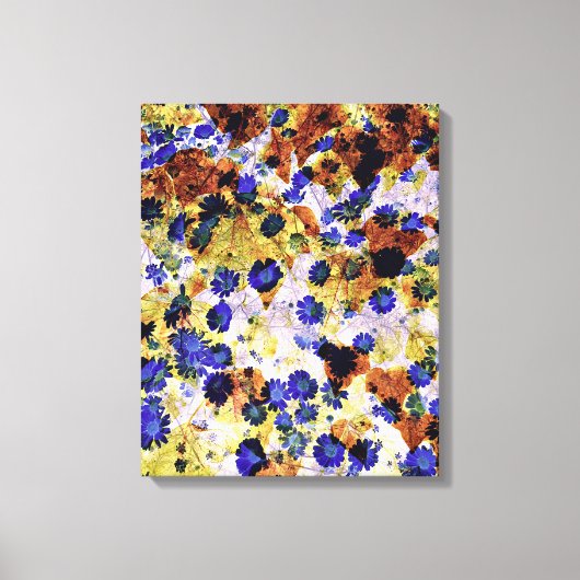 Cool angesagtes Abstraktes modernes Design Leinwanddruck (Vorderseite)