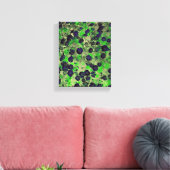 Cool angesagtes, florales Abstraktes Design Leinwanddruck (Insitu (Wohnzimmer))