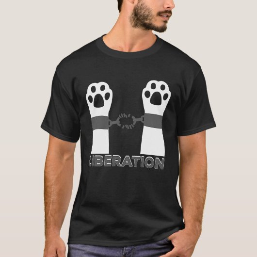 Cool Animal Liberation Free Animals Soldiers T-Shirt (Vorderseite)