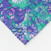 Cool Animal Pattern - Mandala Unicorn 1 Fleecedecke (Ecke)