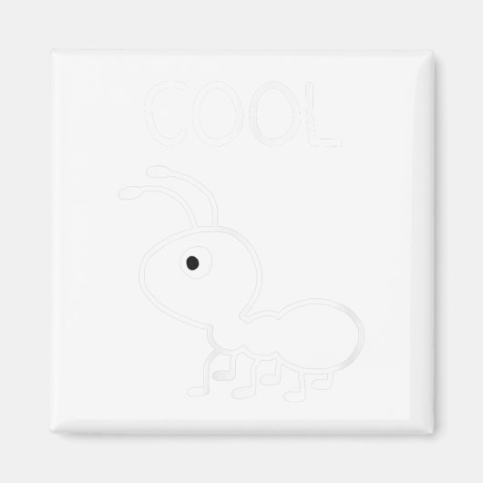 Cool Ant, Puns, Funny, Jokes, Sarcastic _1 Magnet (Vorne)