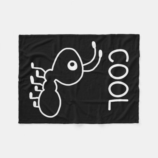 Cool Ant, Puns, Funny, Jokes, Sarcastic Fleecedecke (Vorderseite (Horizontal))