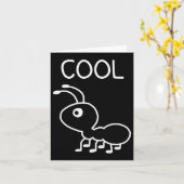 Cool Ant, Puns, Funny, Jokes, Sarcastic  Karte (Gelbe Blume)