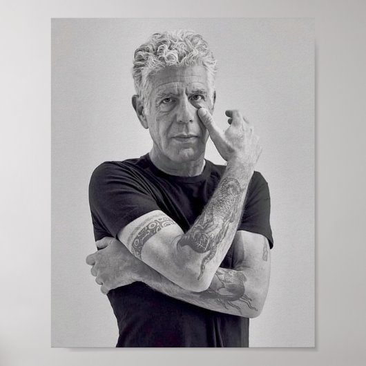 cool Anthony Bourdain Poster (Vorne)