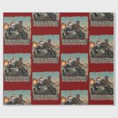 Cool anti vegan geschenkpapier (Flach)