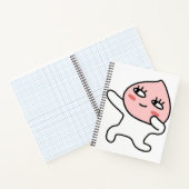 Cool Apeach Notizblock (Innenseite)
