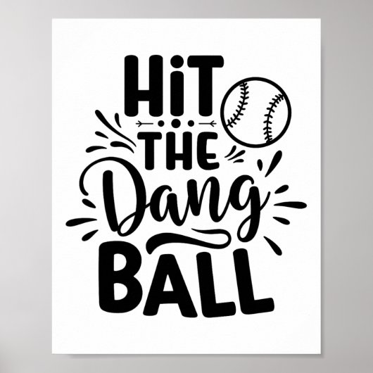 Cool auf das Sprichwort Dang Byll Bysebyll drücken Poster (Vorne)