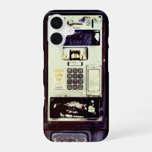 COOL aufgegebene Payphone iPhone 16 Hülle