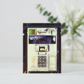 COOL aufgegebene Payphone Postkarte (Stehend Vorderseite)