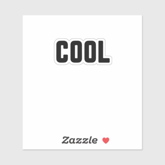 Cool Aufkleber (Blatt)