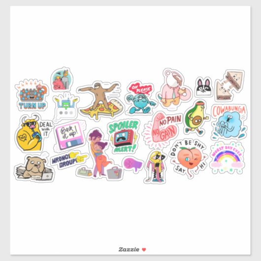 Cool Aufkleber (Blatt)