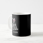 Cool Aunt Club Funny Skeleton Family Kids Women Kaffeetasse (Vorderseite Links)
