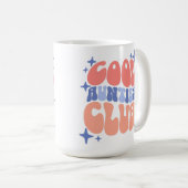 Cool Aunties Club Tasse Geschenk für die besten Ta (VorderseiteRechts)