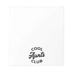 Cool Aunts Club I Notizblock