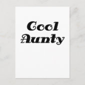Cool Aunty Postkarte (Vorderseite)