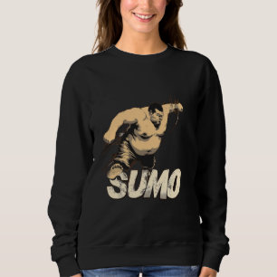 Cool aussehendes Sumo-Kostüm für Jungen und Mädche Sweatshirt