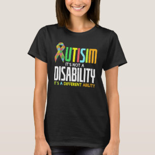 Cool Autismus Keine Behinderung Nur Eine Andere Fä T-Shirt