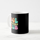 Cool Babysitters Club - Groovy Design Babysitter B Kaffeetasse (Vorderseite Links)