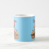 "Cool Bacon" Ferkel in Sonnenbrille Kaffeetasse (Mittel)